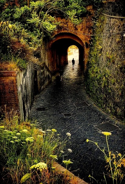 Walkway Tunnel, Campania, Italy