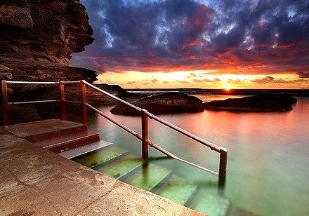 Sunset, North Curl Curl, Sydney, Australia