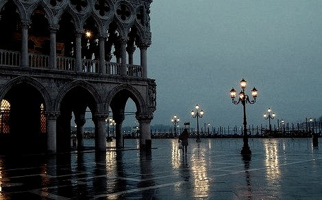 Rainy Morning, Venice, Italy