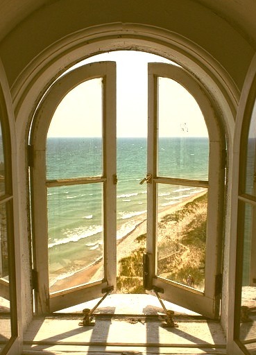 Arched Windows, West Cliff Beach, Whitby, England