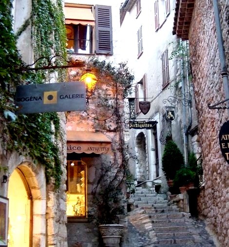 Stairways, St. Paul de Vence, France