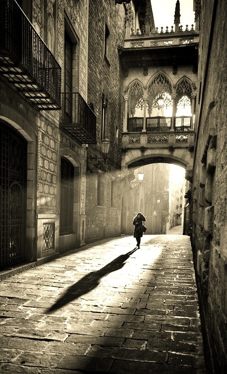 Light and Shadow, Barcelona, Spain