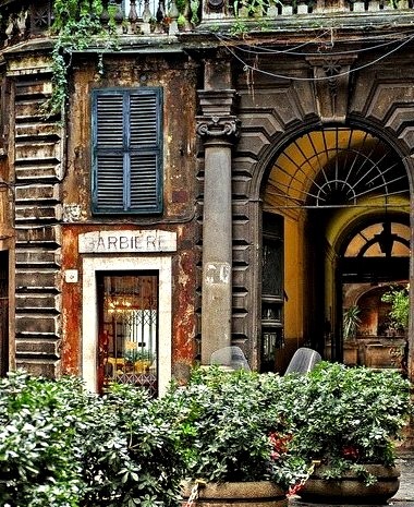 Barber Shop, Rome, Italy
