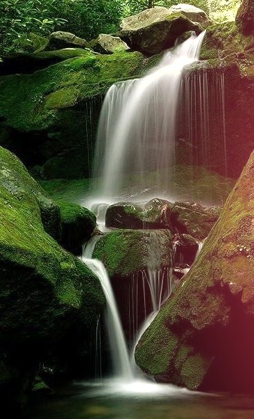 Waterfall, Great Smokey Mountains, Tennessee